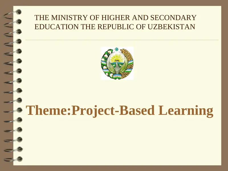 Project-Based Learning
