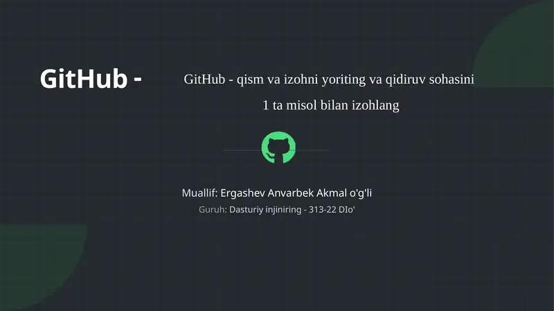 GitHub