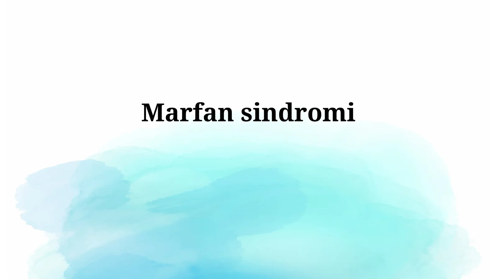 Marfansindromi
