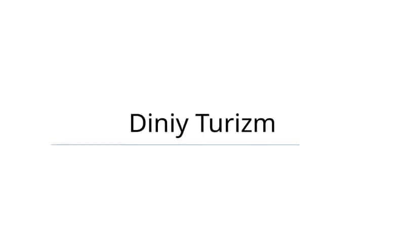 Diniy Turizm