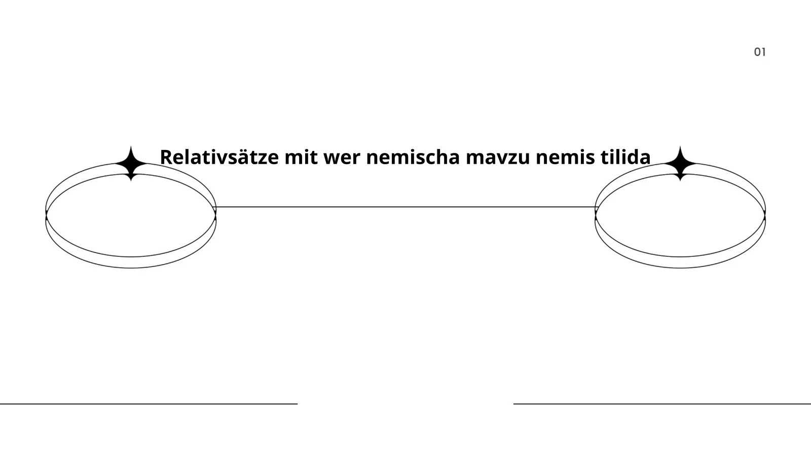 Relativsätze mit wer nemischa mavzu nemis tilida