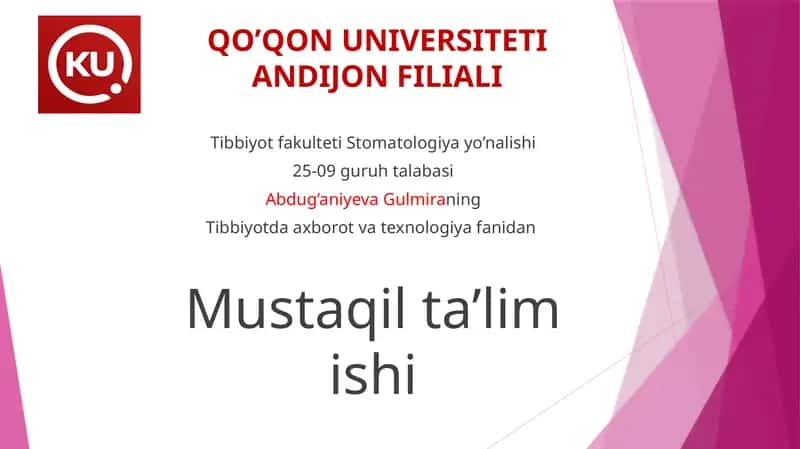 Tibbiy hisobotlar standartlari