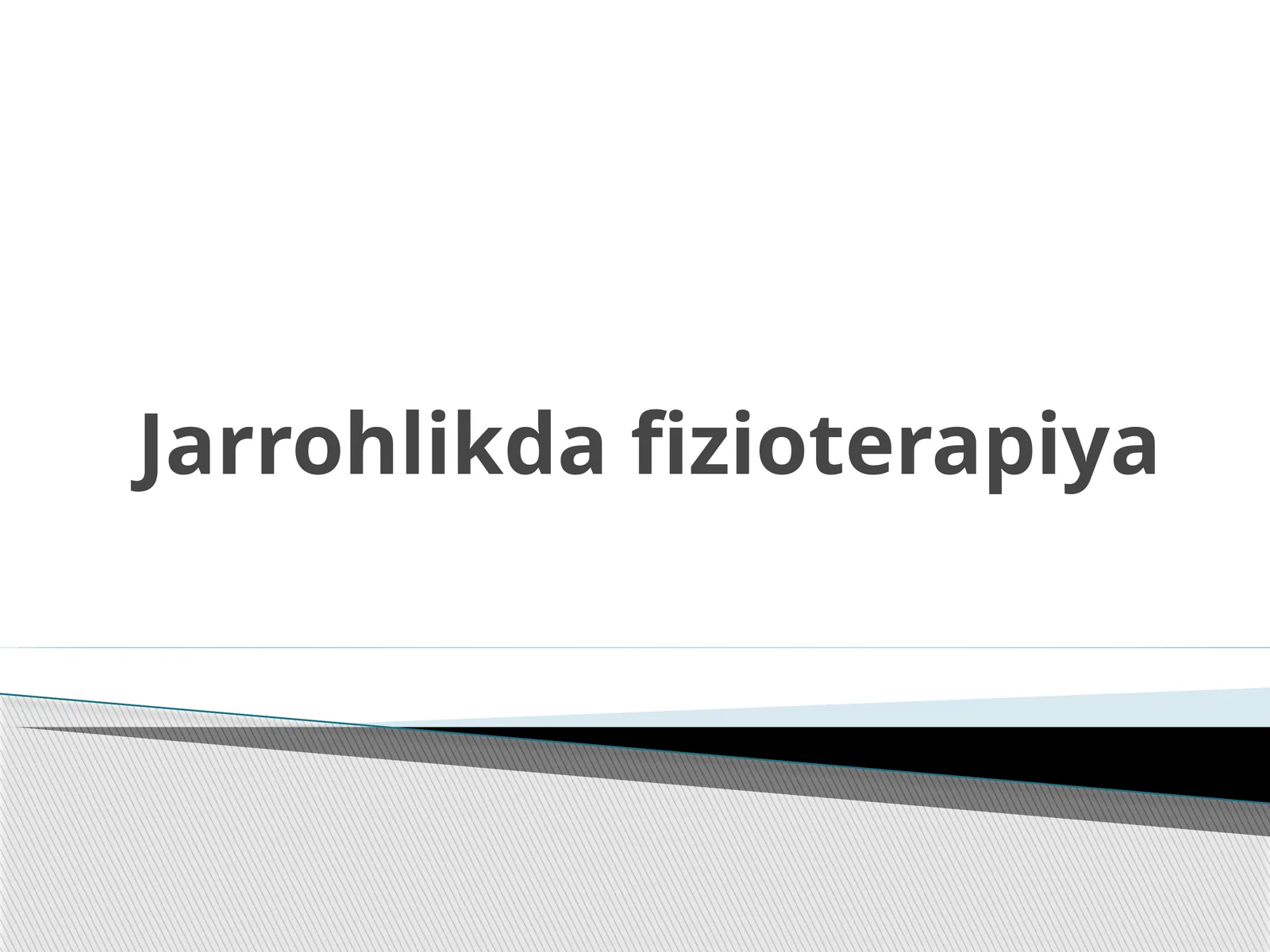 Fizioterapiya