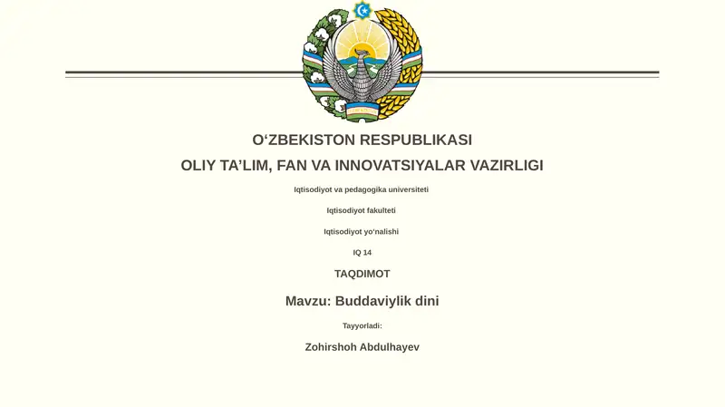 Buddaviylik dini