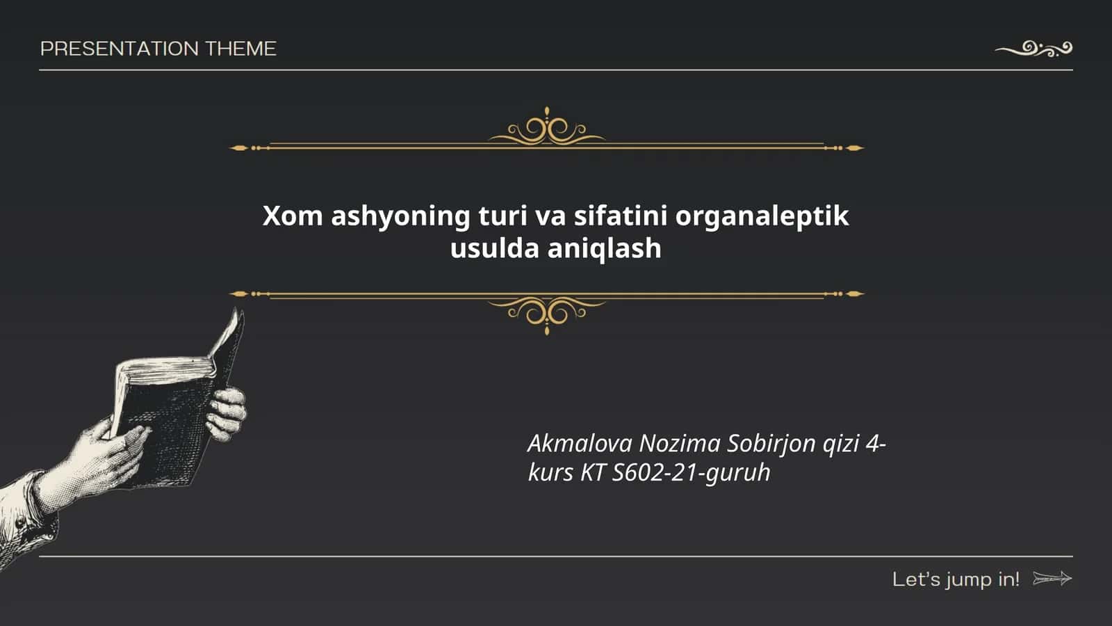 Organoleptik baholash usullari