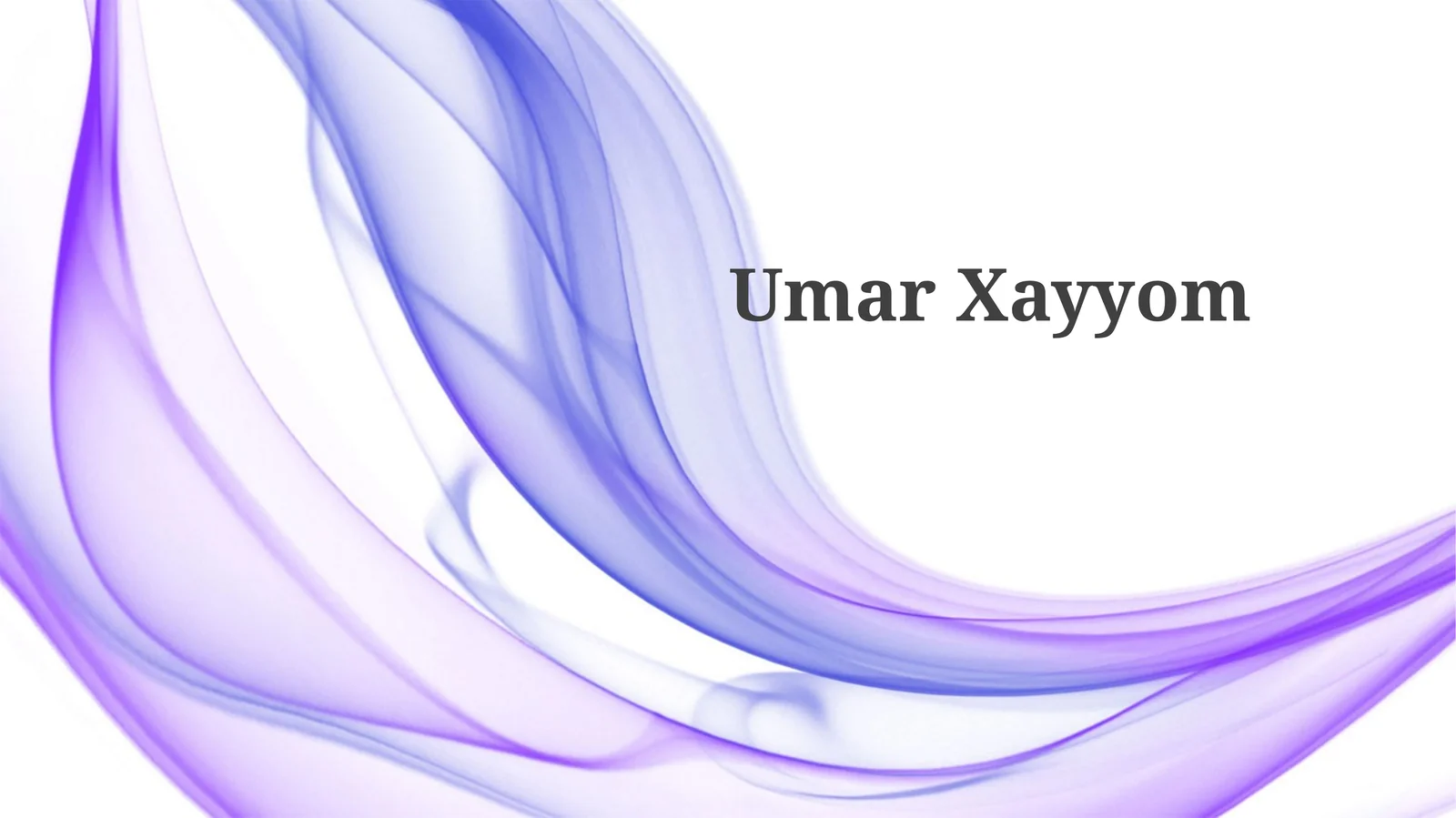 UmarXayyom