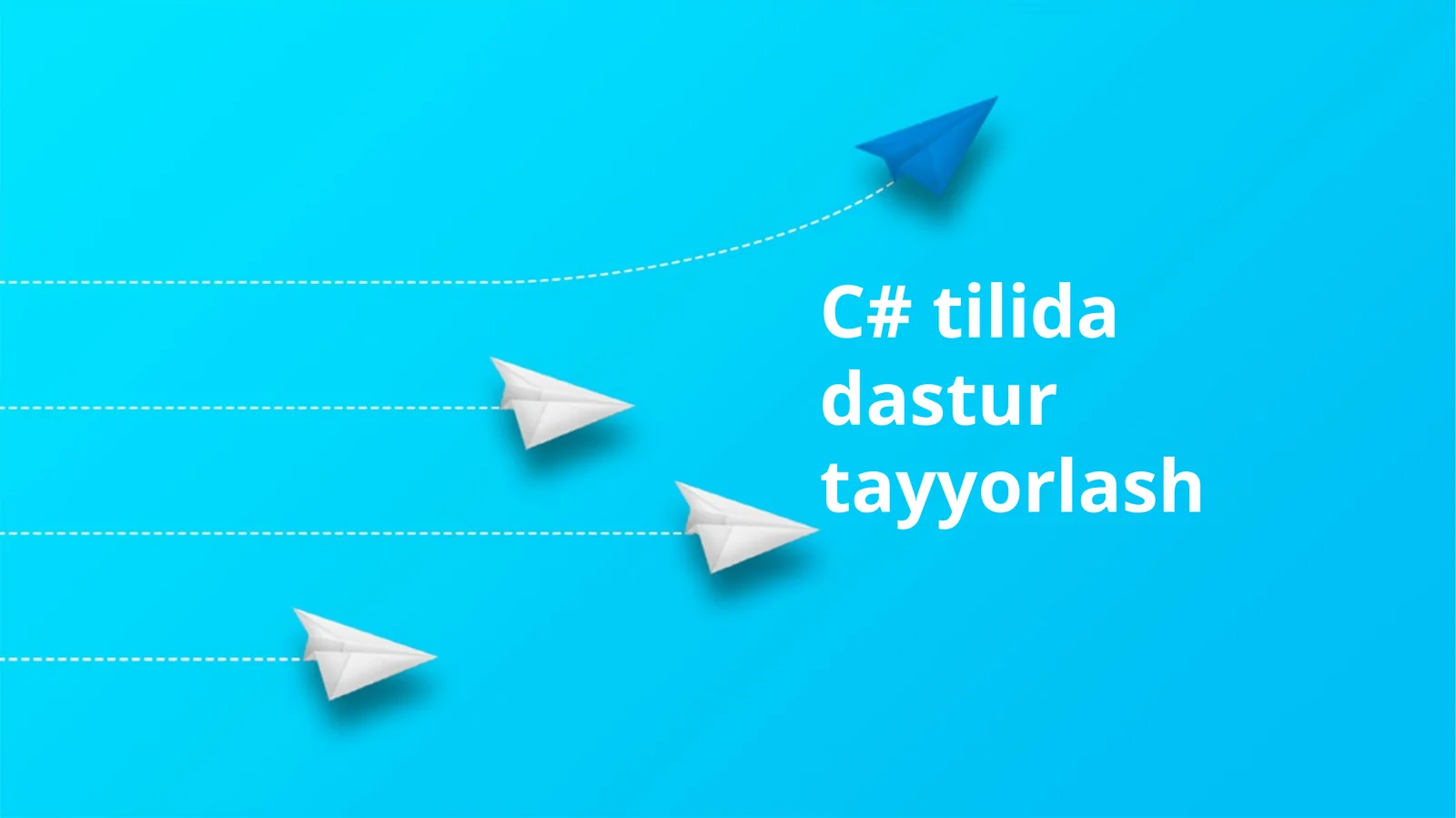 C# tilida dastur tayyorlash