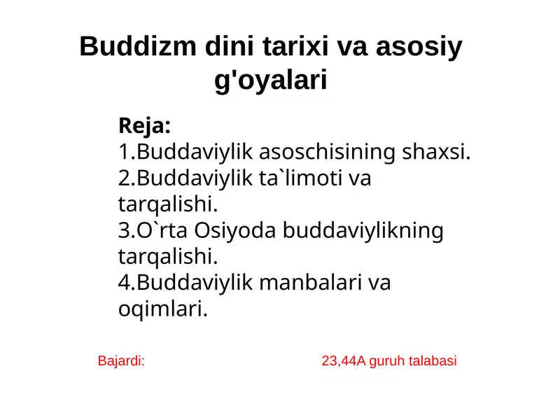 Buddizm