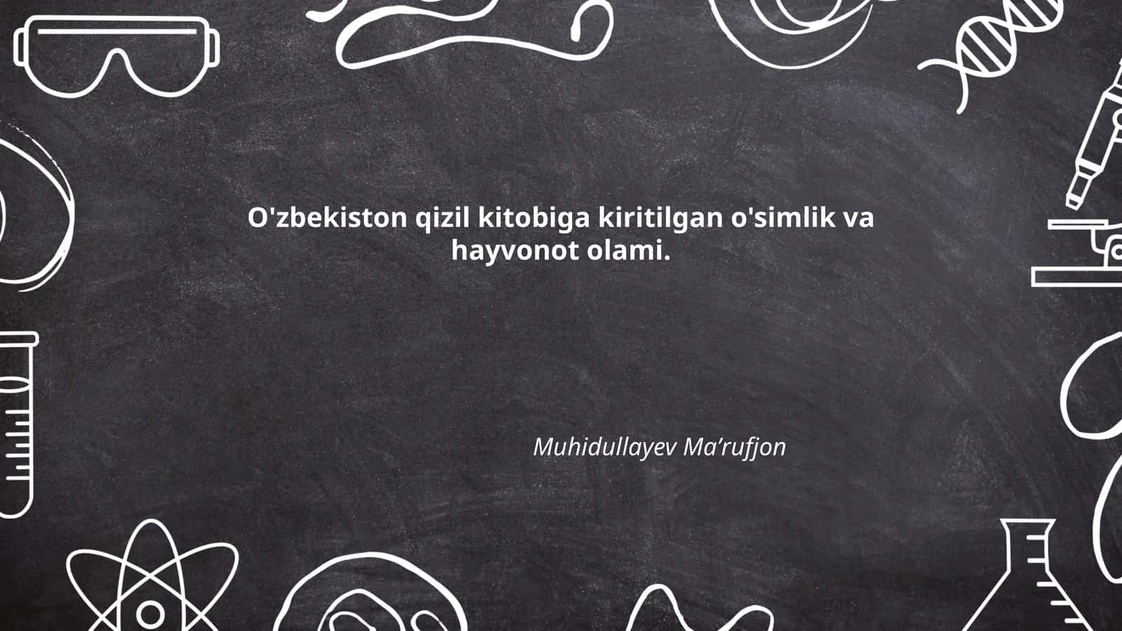 O'zbekiston qizil kitobiga kiritilgan o'simliklar