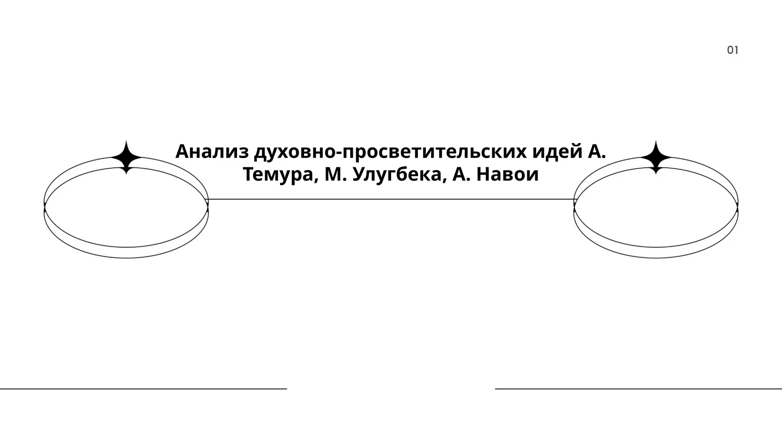 Анализ духовно-просветительских идей А. Темура, М. Улугбека, А. Навои