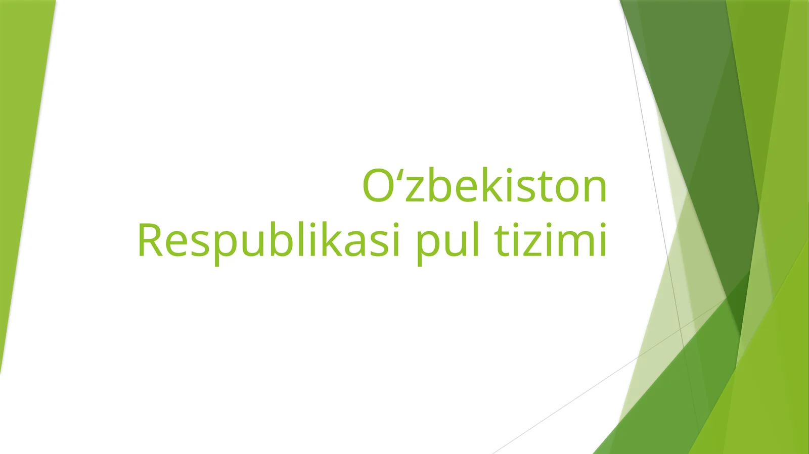 Pul tizimi