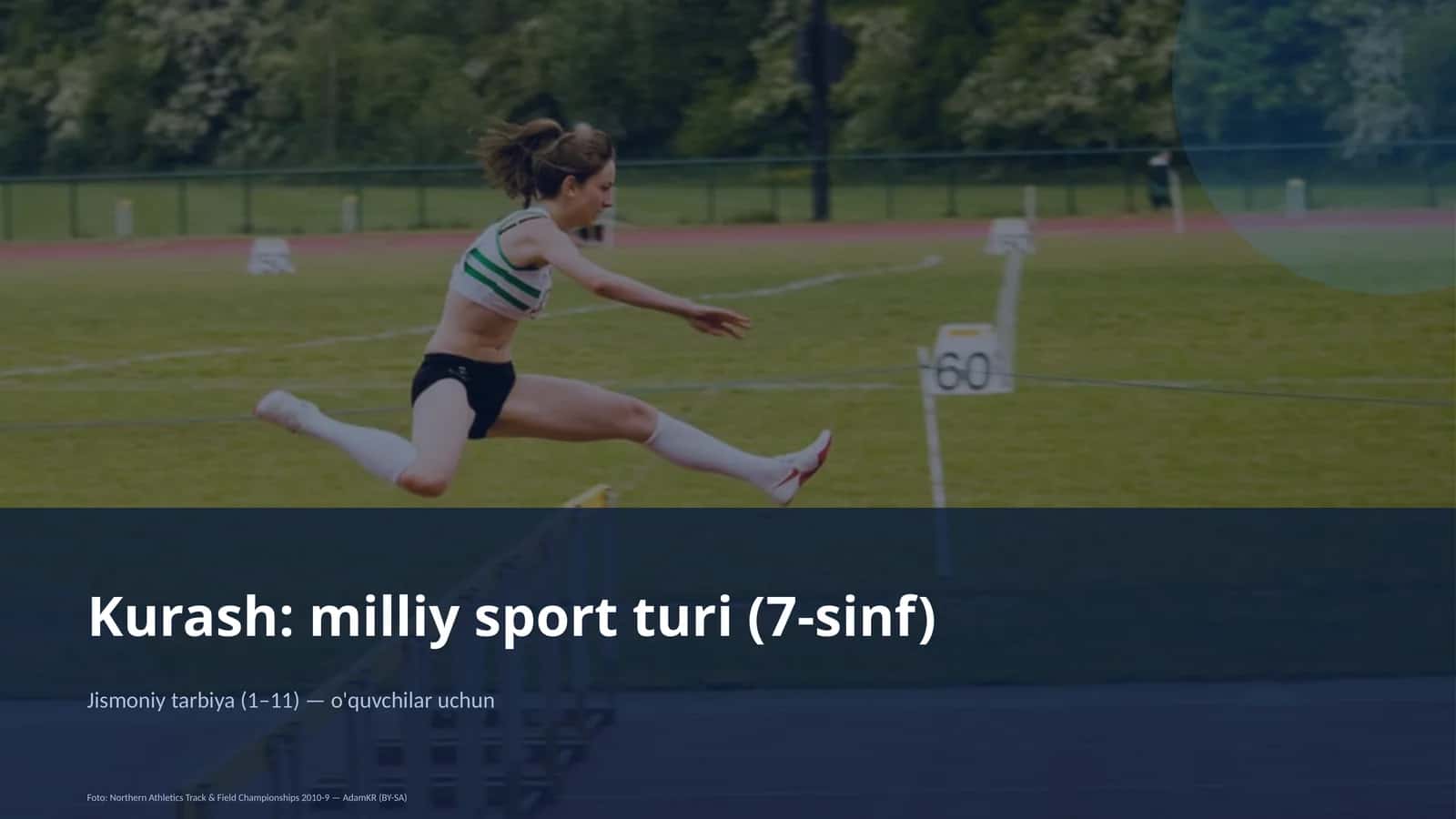 Kurash: milliy sport turi (7-sinf)
