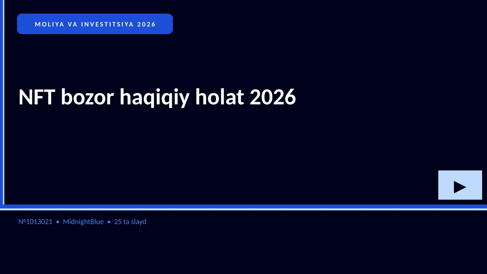 NFT bozor haqiqiy holat 2026