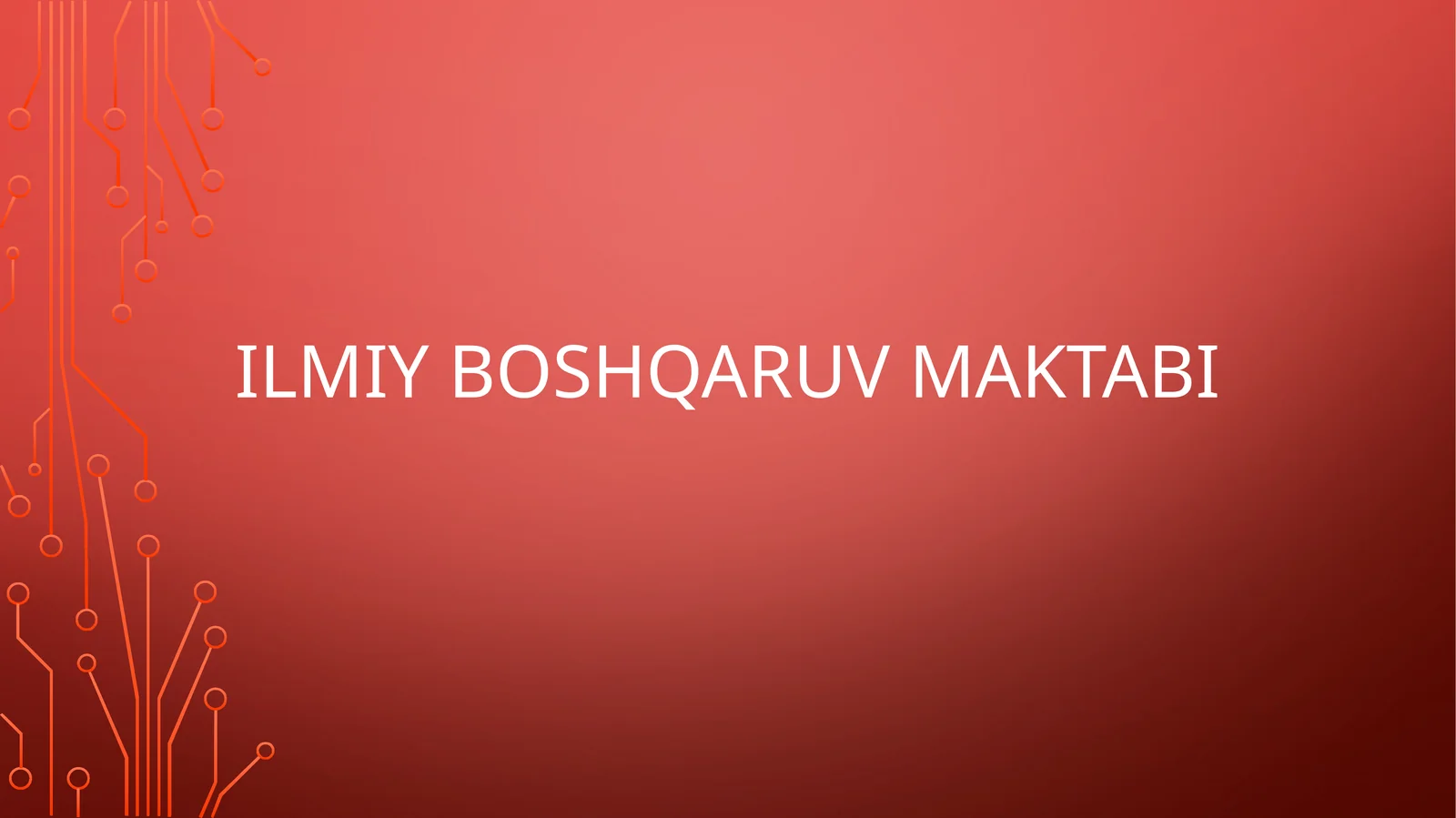 Ilmiy boshqaruv maktabi