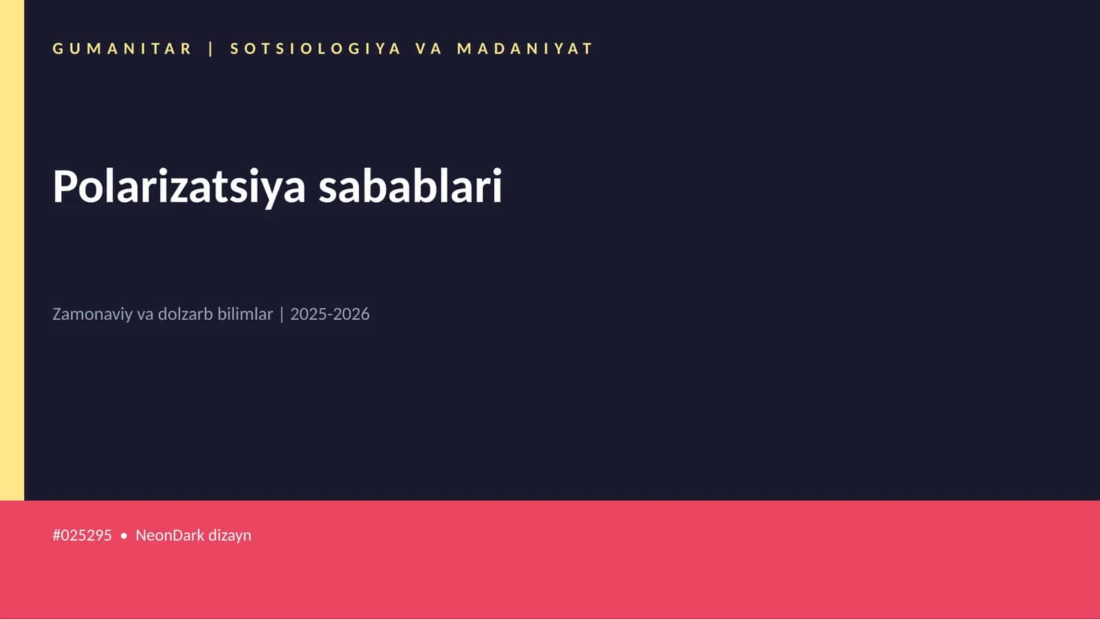 Polarizatsiya sabablari