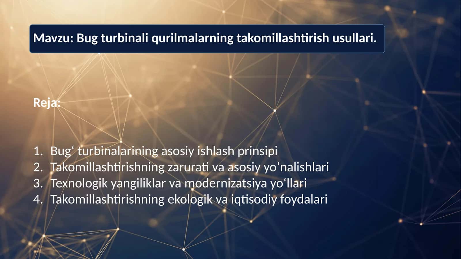 Bug‘turbinaliqurilmalar