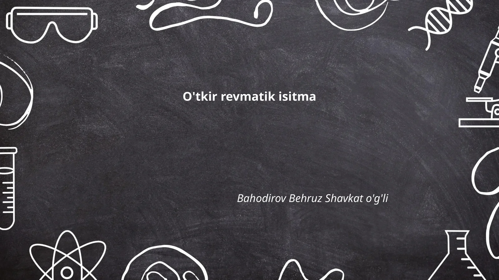 O'tkir revmatik isitma