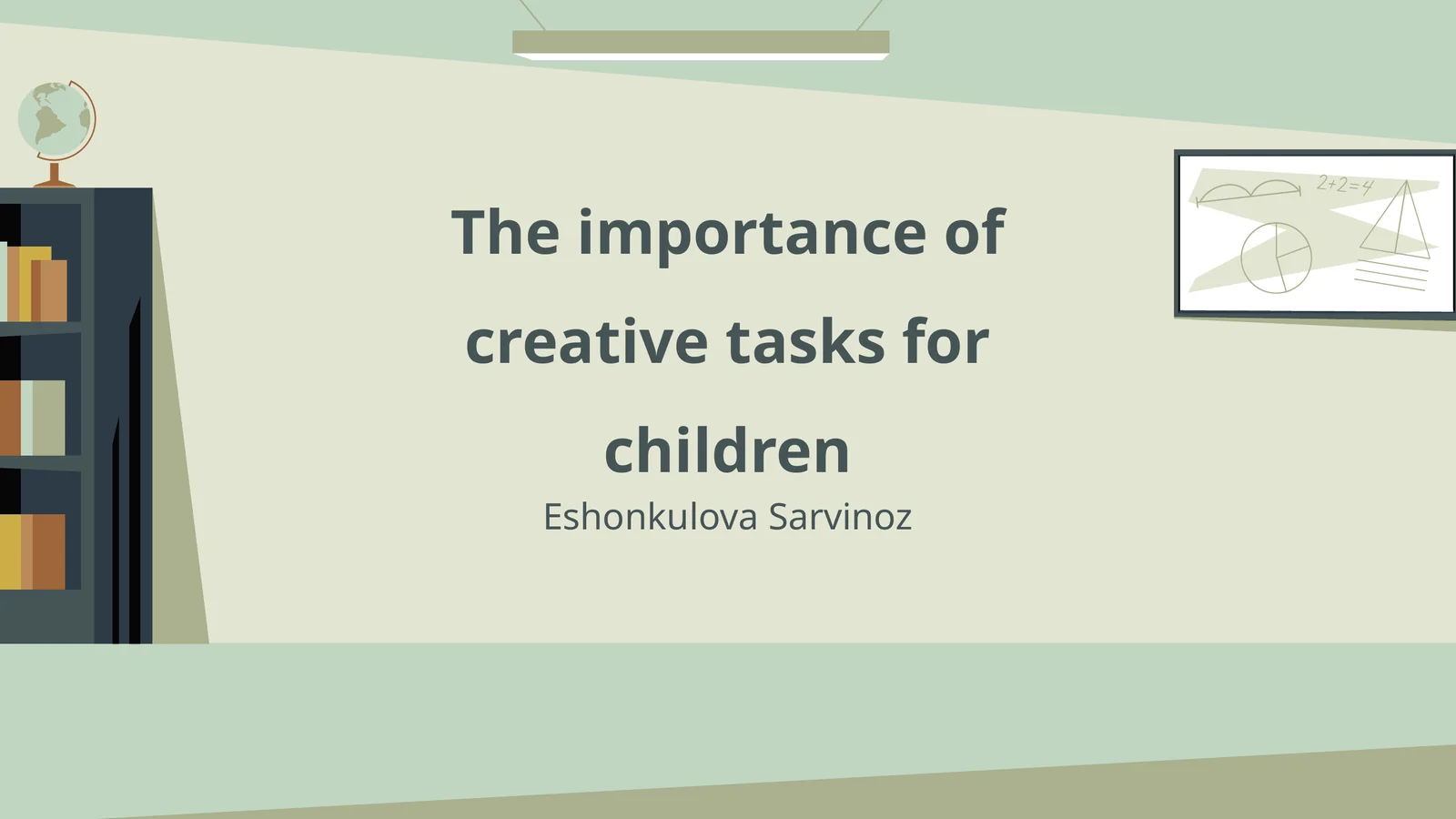 The importance of creative tasks for children