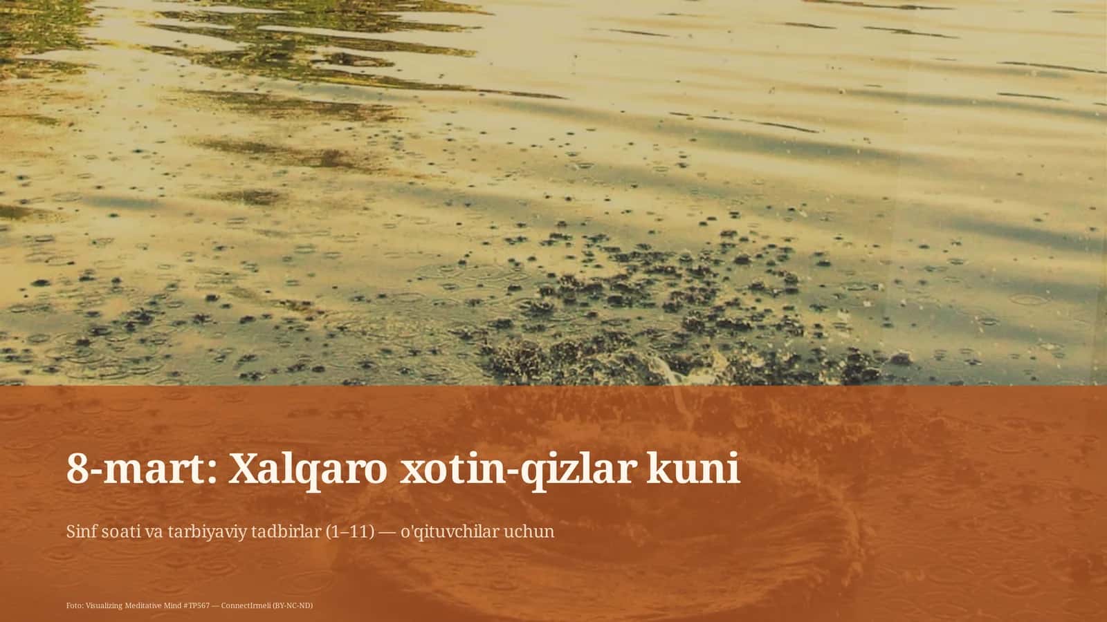 8-mart: Xalqaro xotin-qizlar kuni