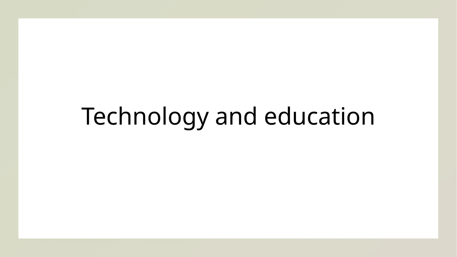 Digital Learning Tools