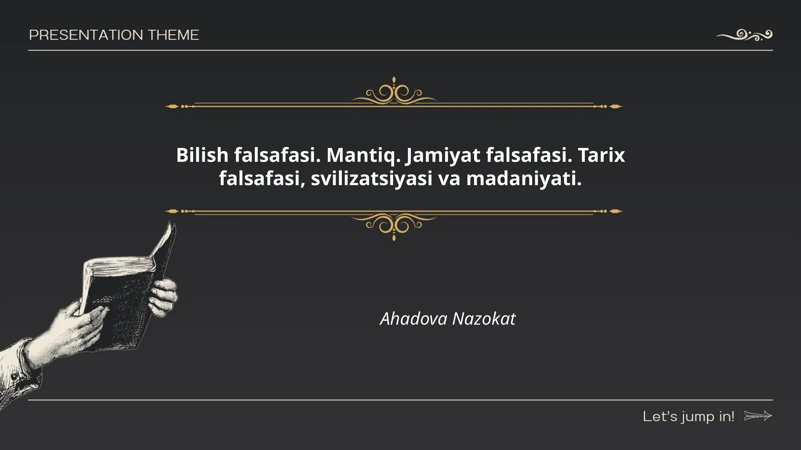 Bilish falsafasi