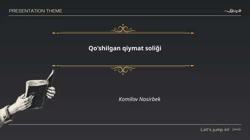 Qo'shilgan qiymat solig'i