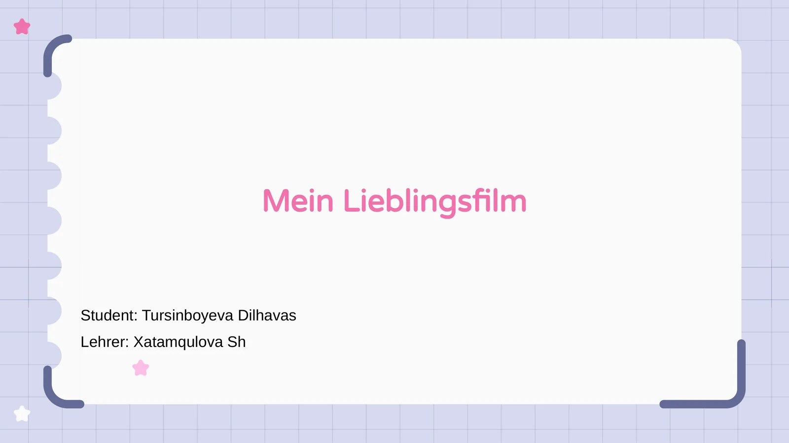 Mein Lieblingsfilm