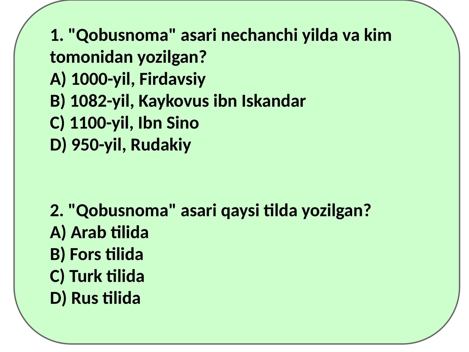 Qobusnoma asari