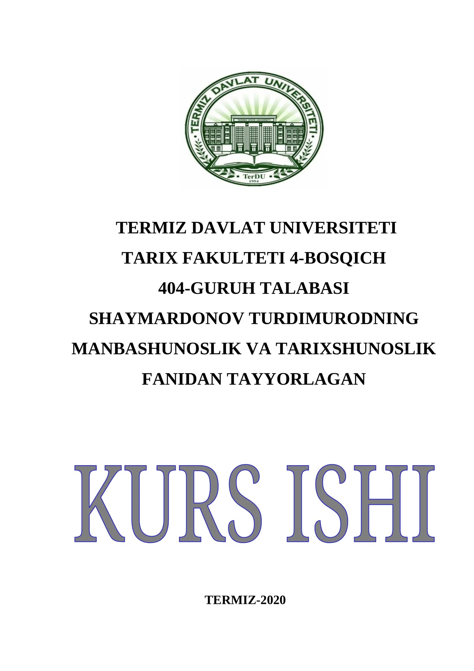 XVII-XVIII ASRLARDA BUXORO XONLIGIDA TARIXNAVISLIK