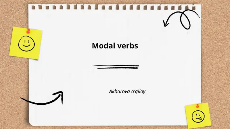 Modal feʼllar