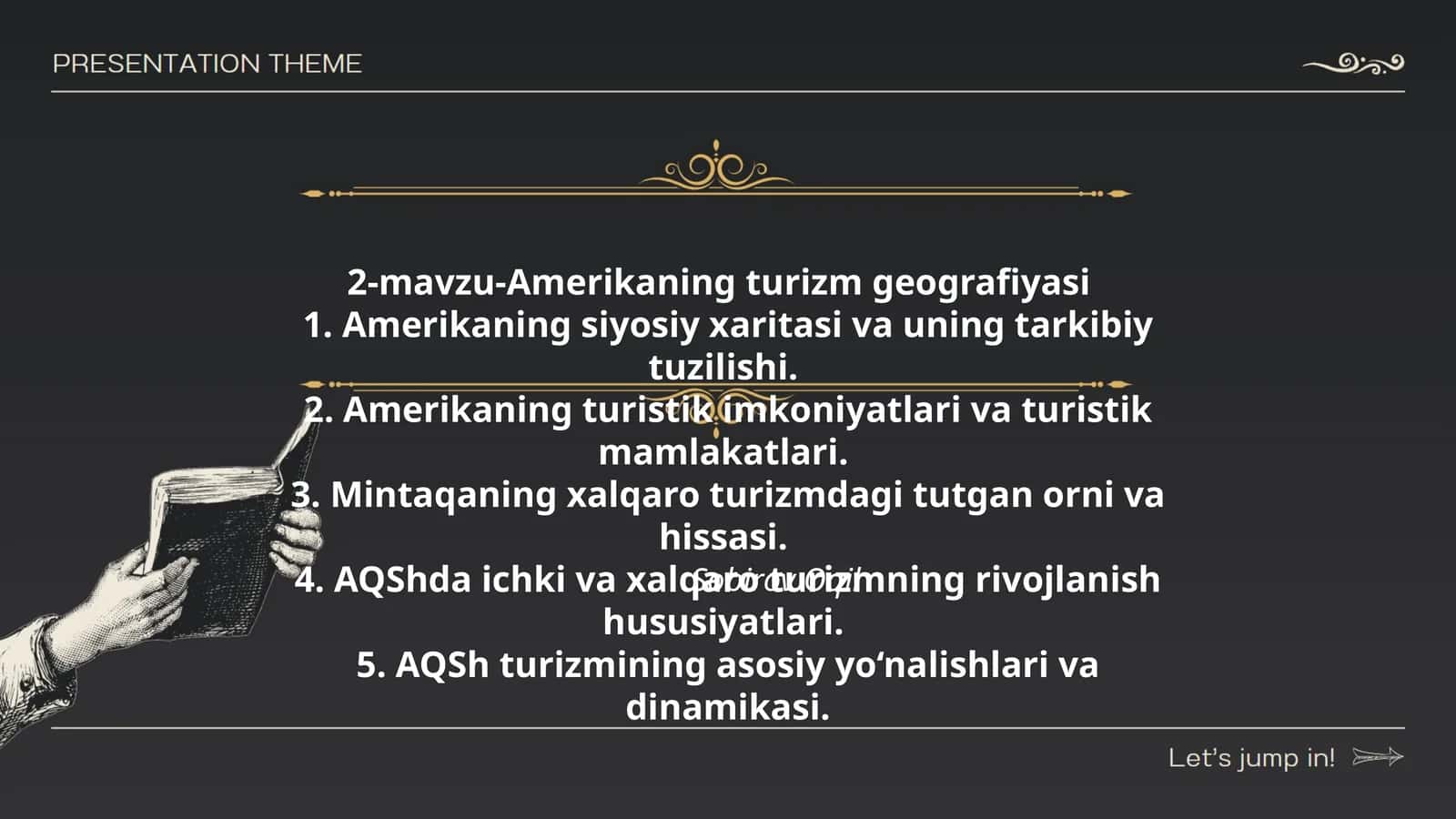 Amerikaning turizm geografiyasi