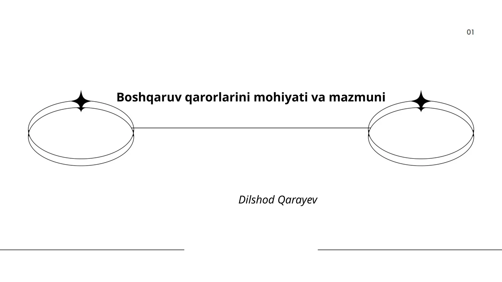 Boshqaruv qarorlarini mohiyati va mazmuni