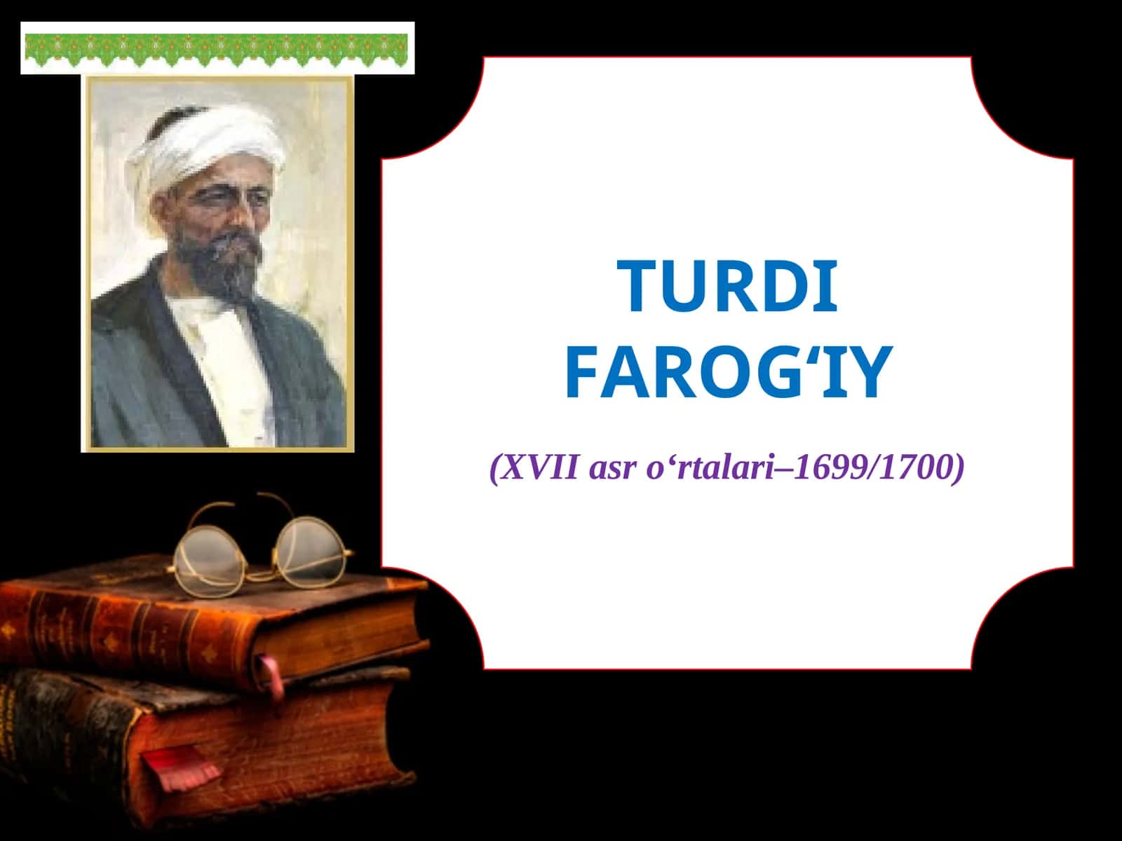 TURDI FAROG‘IY