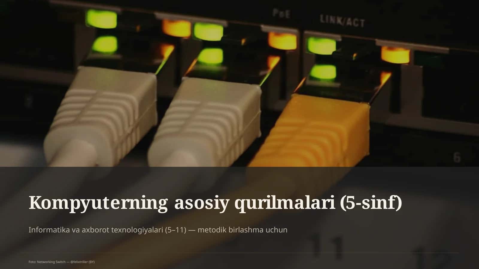 Kompyuterning asosiy qurilmalari (5-sinf)
