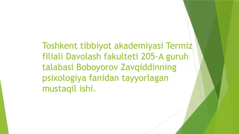 Xotira ma’lumotlarini mustahkamlash yo‘llari, usullari, vositalari