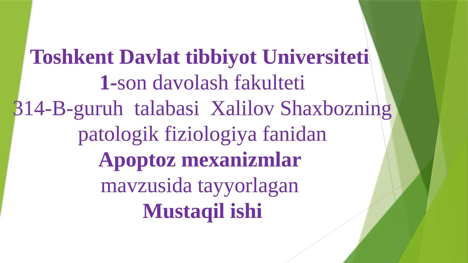 Apoptoz mexanizmlari