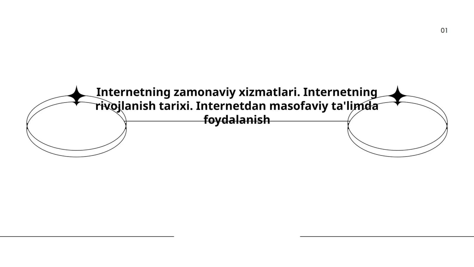 Internetning zamonaviy xizmatlari