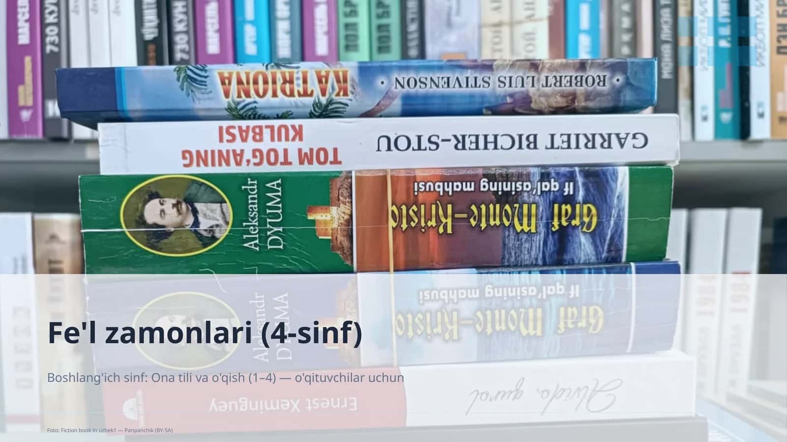 Fe'l zamonlari (4-sinf)