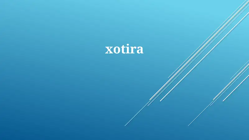 Xotira