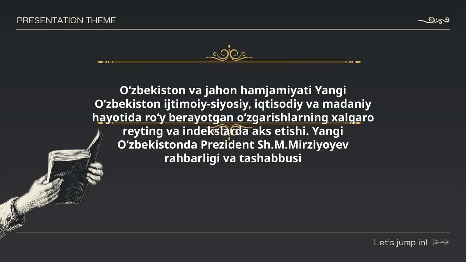 O‘zbekiston va jahon hamjamiyati