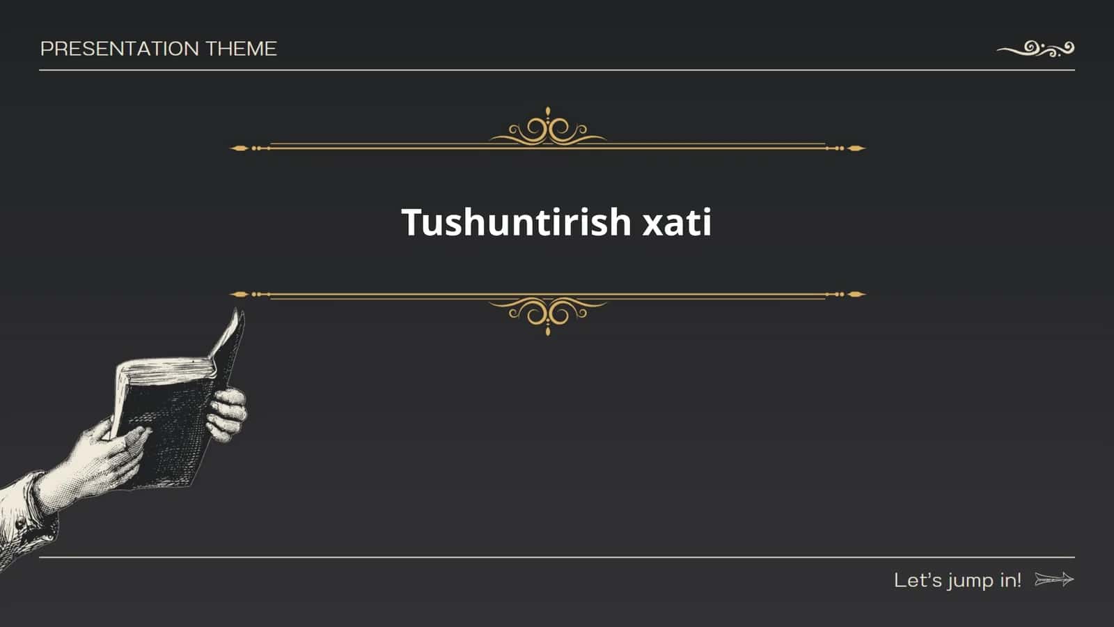 Tushuntirish xati
