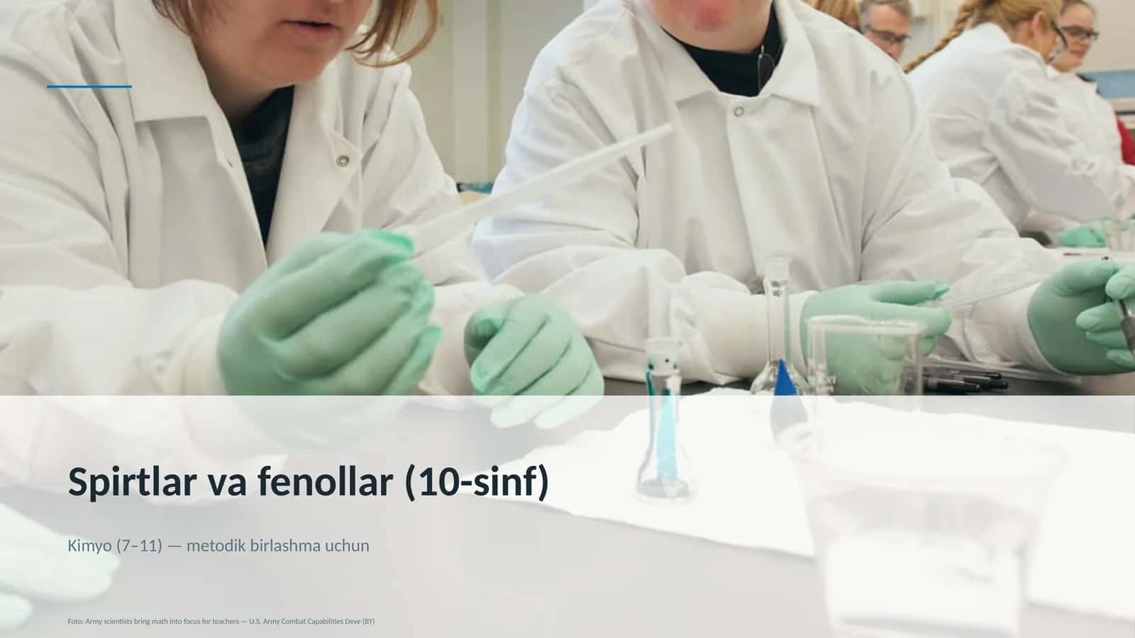 Spirtlar va fenollar (10-sinf)