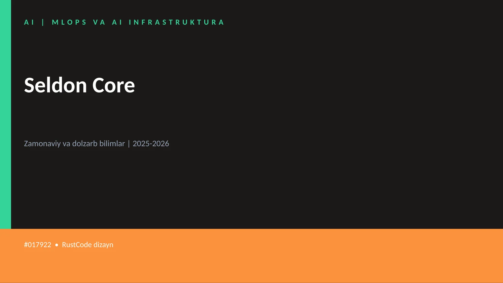 MLOPS VA AI INFRASTRUKTURA