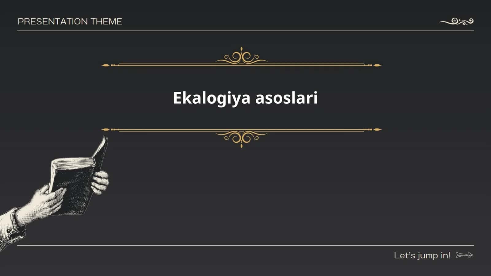 Ekalogiya asoslari