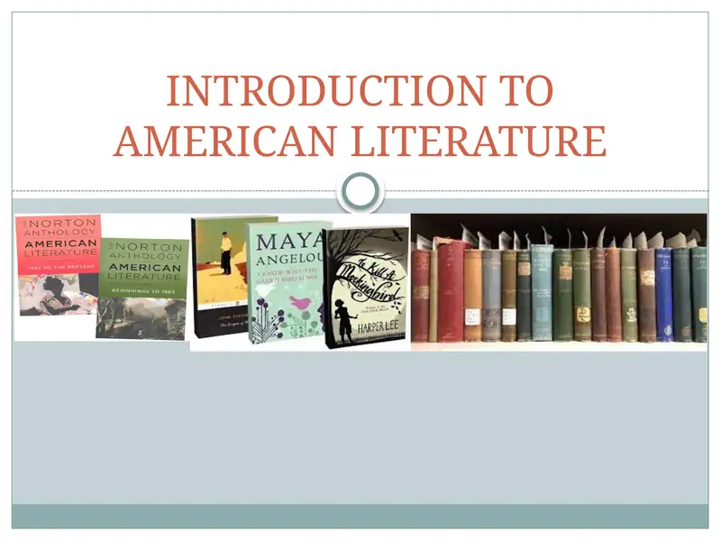 Most Important Works In American Literature