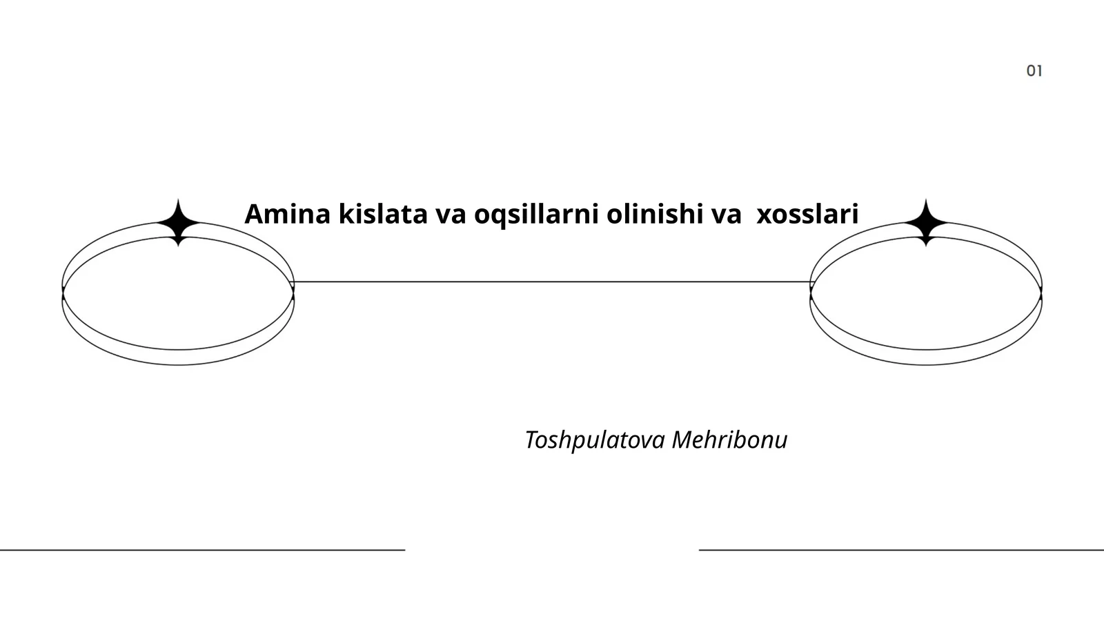 Amina kislata va oqsillarni olinishi va xosslari