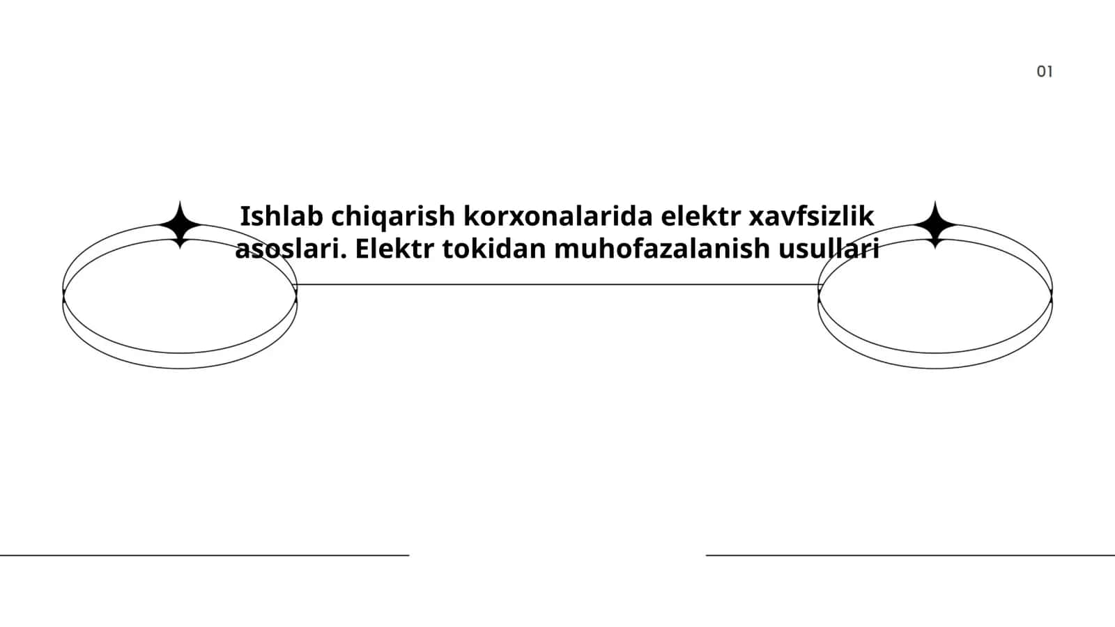 Elektr xavfsizlik asoslari