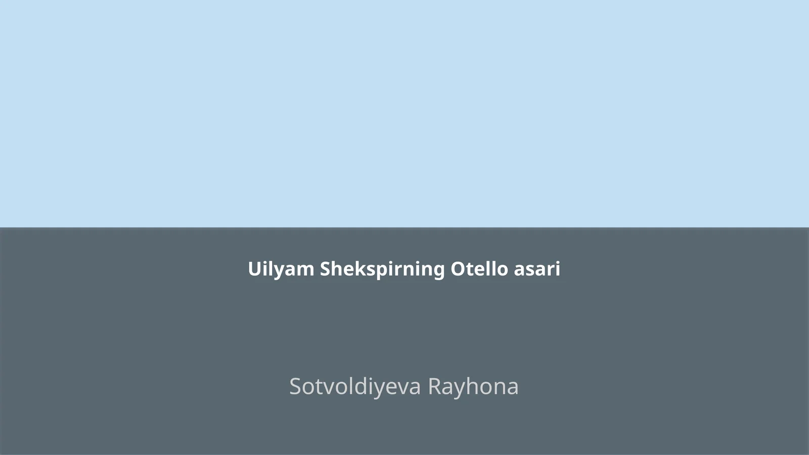 Otello asari