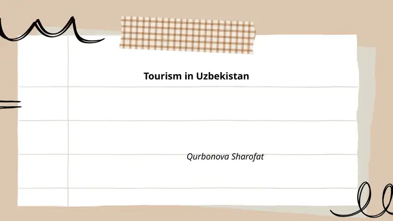 Tourism in Uzbekistan