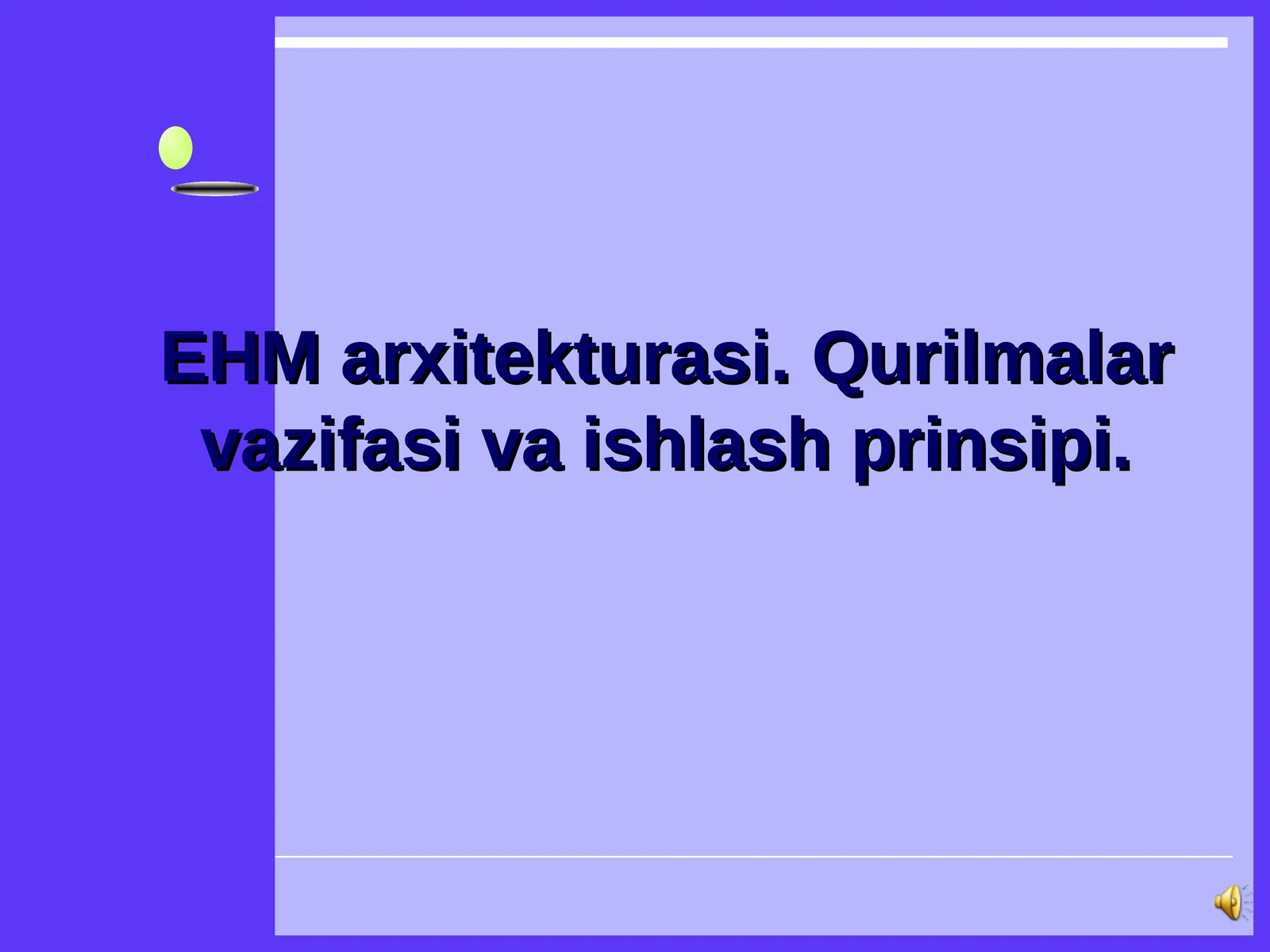 Kompyutеrning asosiy qurilmalari